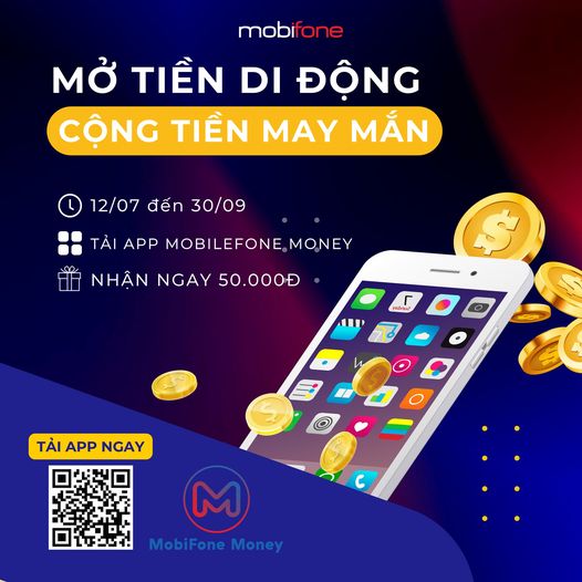 Cách đăng ký “Tiền di động” trên MobiFone Money nhận 50k cực dễ